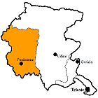 Carte province Pordenone