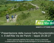 Presentazione della nuova Carta Escursionistica n. 9 dell'Alta Via dei Parchi