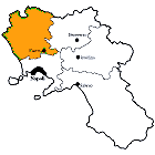 Provinz Caserta Karte
