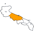 Provinz Bari Karte