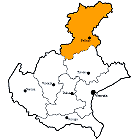 Provinz Belluno Karte